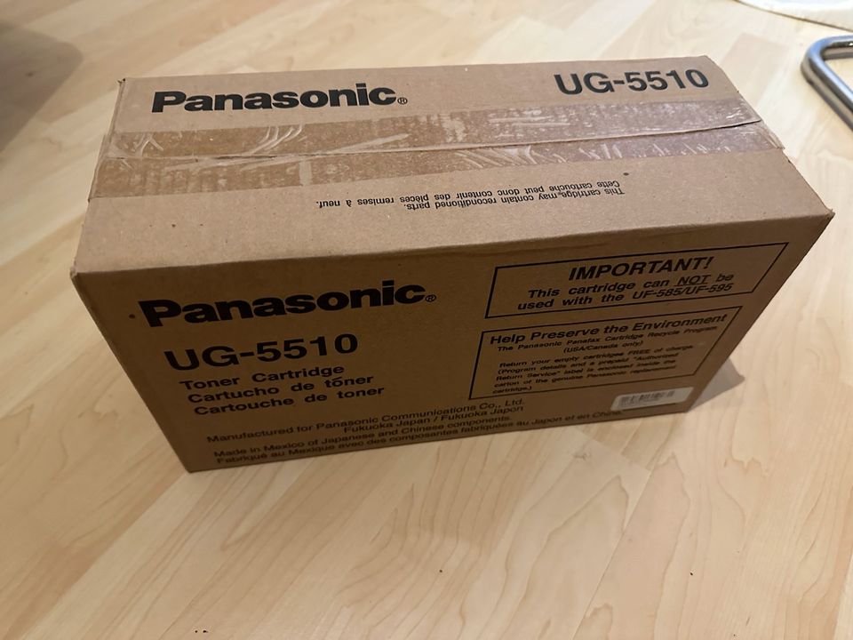 Panasonic Toner UG-5510 schwarz in Trostberg
