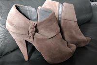 Steve Madden High Heels 38 taupe Schuhe Leder Pumps Peeptoe Hessen - Petersberg Vorschau