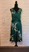 TOP Shein Sommerkleid Midikleid Grün weißen Blumen ohne Arme L Saarland - Ottweiler Vorschau