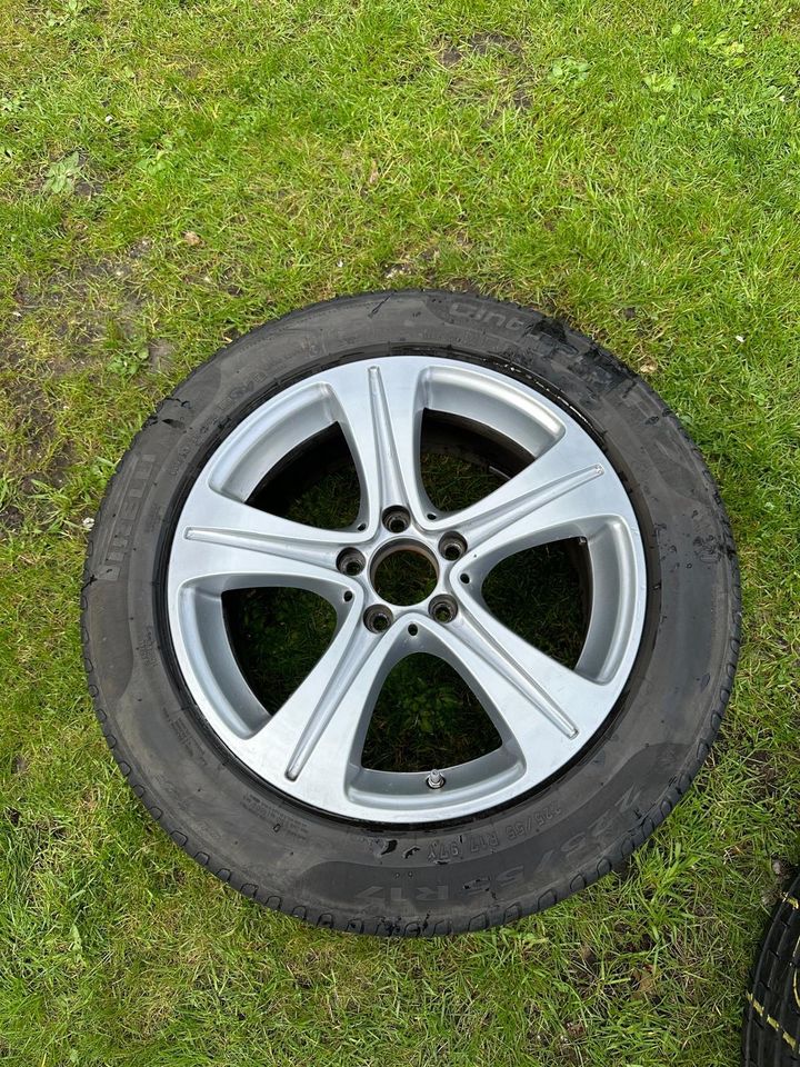 Mercedes  17" Zoll 4x  Original Sommerreifen mit Alufelgen in Wedel