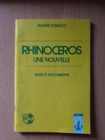 Rhinoceros,  Eugene Ionesco, französische Lektüre , Klett Bochum - Bochum-Ost Vorschau