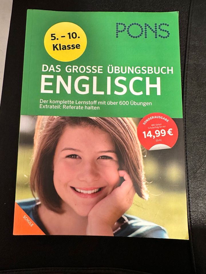 Pons Lernbücher Mathe Deutsch Englisch in Vöhringen