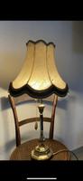 Vintage Leuchte 50er Jahre - Echtleder Lampenschirm, Höhe 80cm Stuttgart - Stuttgart-Süd Vorschau