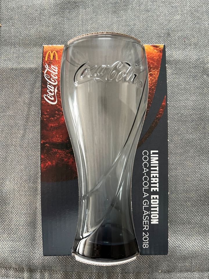 Limitiert Coca Cola Mc Donald's Glas in schwarz neu in Grevenbroich