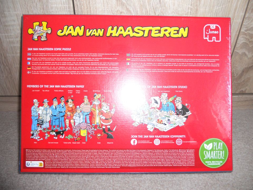 Jumbo Haasteren Puzzle mit 1000 Teile Freitag der 13. mit OVP NEU in Herne