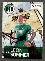 Autogrammkarte Leon Sommer (VfB Lübeck, 2023/24) Hessen - Mörlenbach Vorschau