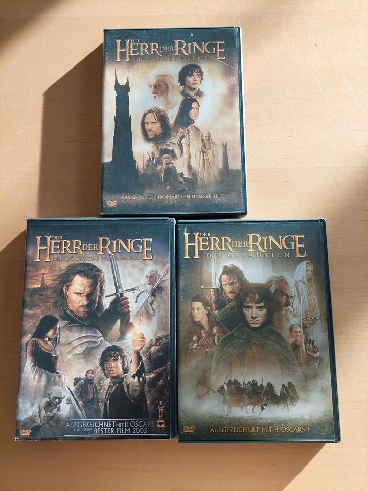 Der Herr der Ringe, 3 DVDs in Ergolding