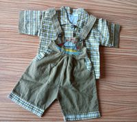 Kinderkleidung Paket Jungen 74 Hemd Hose olivgrün Nordrhein-Westfalen - Warendorf Vorschau