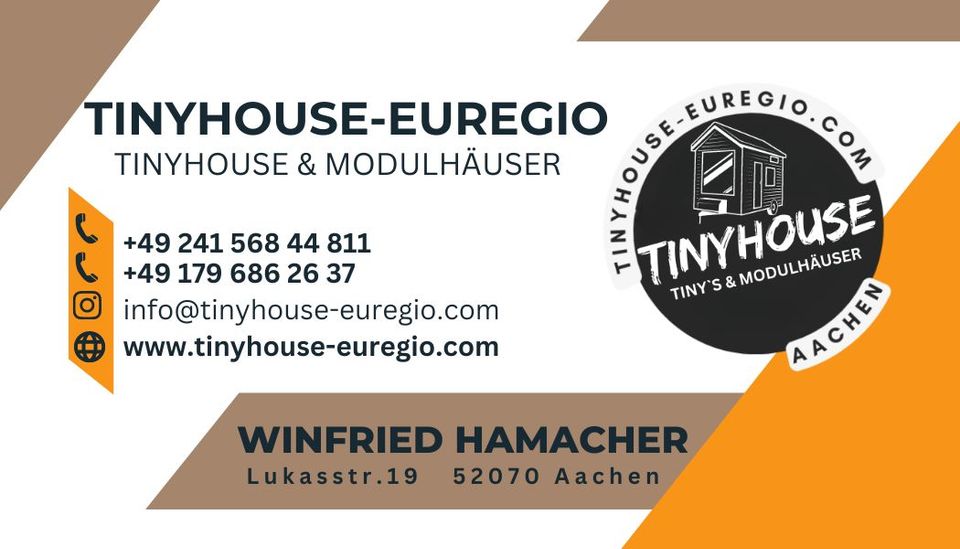 Tinyhouse SUNDANCER m.gr.Dachterrasse, Panoramafenster,Galerie,NEU! in Aachen