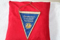 Original Fußballwimpel DFV DDR Nationalmanschaft m. Anstecknadel Thüringen - Erfurt Vorschau