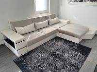 Couch Wohnlandschaft Designersofa Sofa Kunstleder weiß Berlin - Reinickendorf Vorschau