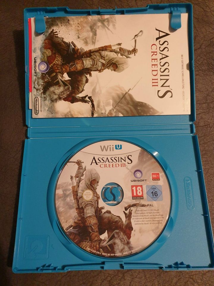 Assassins Creed III 3 für die Wii U in Brunsbuettel