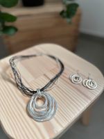 Halskette und passende Ohrringe aus Silber Rheinland-Pfalz - Böhl-Iggelheim Vorschau