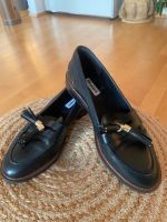 DUNE London Leder Loafer Mokassins schwarz Gr. 38 Düsseldorf - Heerdt Vorschau