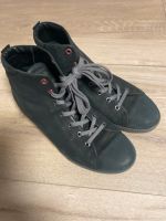 Ecco halbhoher Sneaker Leder Gr. 41 schwarz TOP Schleswig-Holstein - Glinde Vorschau