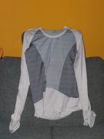 Sportshirt longsleeve weiß gr 40 / L grau mpg Hamburg-Mitte - Hamburg Hamm Vorschau