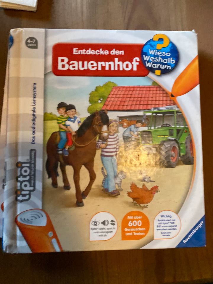 Tiptoi Buch Bücher zoo Bauernhof Feuerwehr englisch in Meinerzhagen