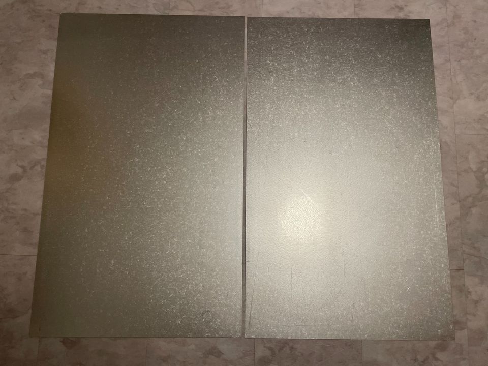 GAH Glattblech 600 x 1000 x 0,75 mm Stahl verzinkt magnetisch in Mannheim