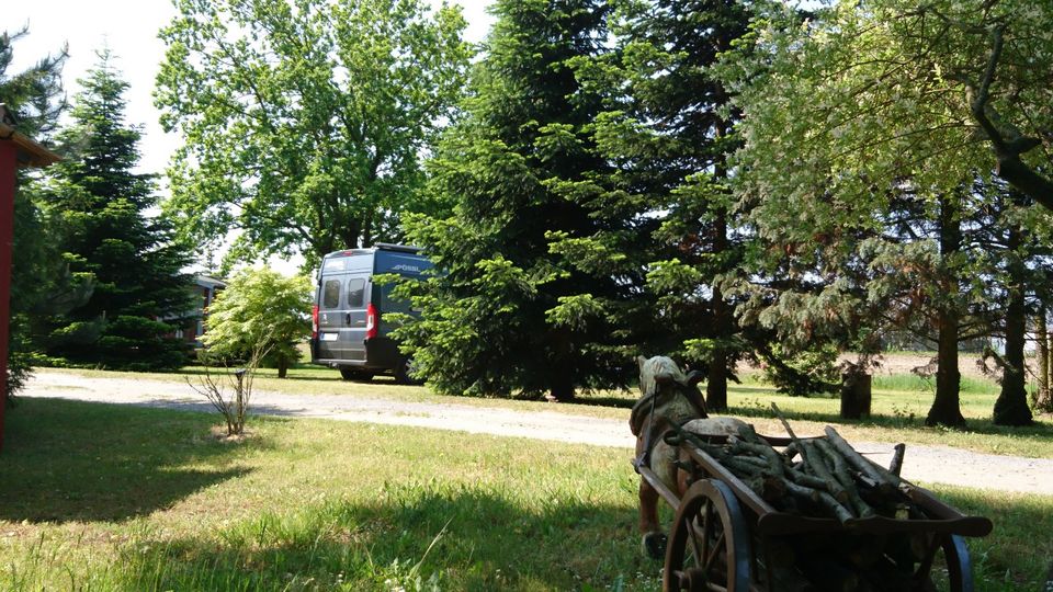 Wohnmobil Parkplatz - Urlaub "An der Eiche" Halbendorfer See in Schleife (Ort)