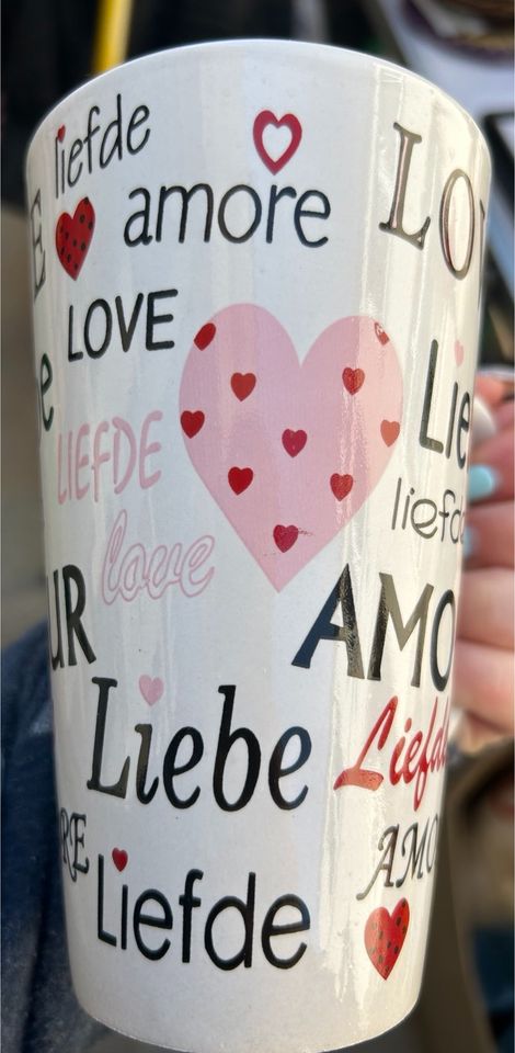 Tassen Alles Gute, Liebe/Love in Brunsbuettel