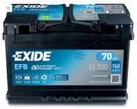 Batterie: Exide Start-Stop EL700 EFB 12V 70Ah 760A/EN Nordrhein-Westfalen - Reichshof Vorschau