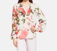 Wunderschöne Bluse Monari mit roten Motiven Gr 40 München - Altstadt-Lehel Vorschau