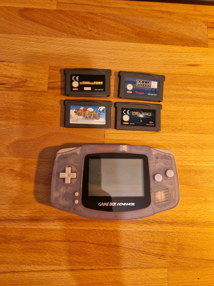 Game Boy Advance - Gameboy mit Spielen in Nürnberg (Mittelfr)