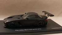 Mercedes Benz  SLS AMG GT3 - matt schwarz - 1:43 - Schuco PRO.R43 Baden-Württemberg - Lauda-Königshofen Vorschau