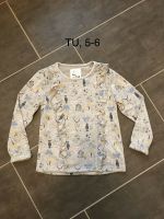 TU Pullover 110-116 Langarm Shirt grau Regenbogen Katze Vogel Schleswig-Holstein - Tangstedt  Vorschau