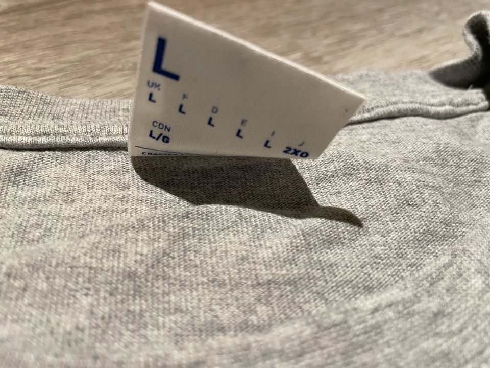T-Shirt Reebok grau Größe L in Haltern am See
