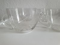 8 Bowle Gläser Tassen Kristall feiner Schliff  Sekt Schale Sachsen-Anhalt - Salzatal Vorschau