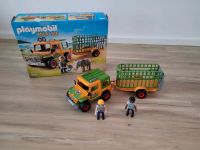 Playmobil Wild Life Jeep mit Anhänger Bayern - Waldbrunn Vorschau