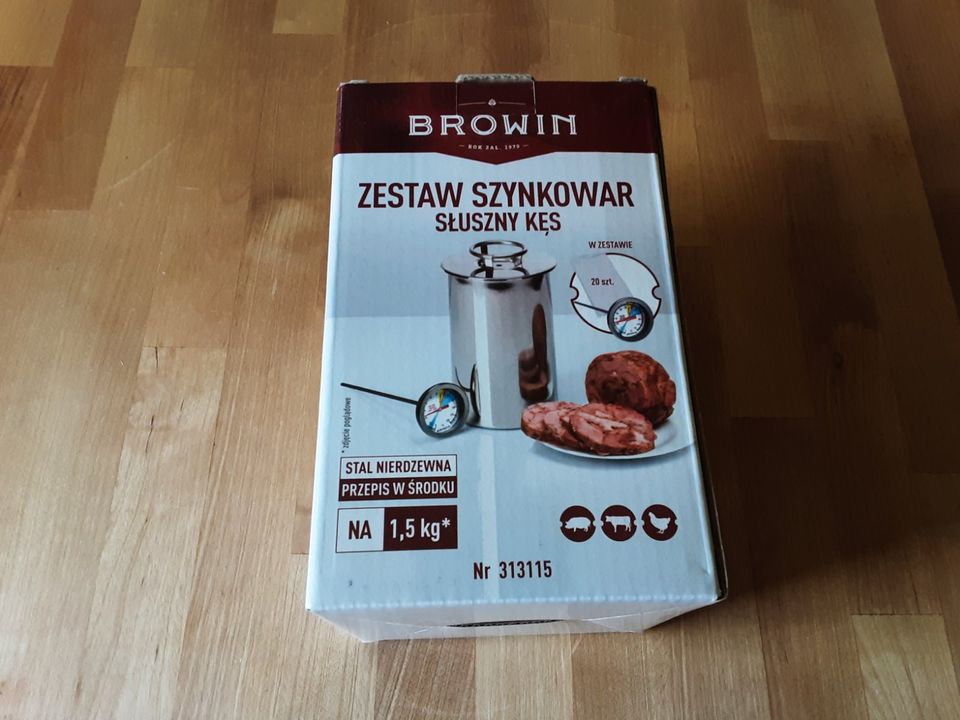Schinkenpresse Browin 1,5 kg Neu Original Verpackt + 20 Beutel ex in Hamburg