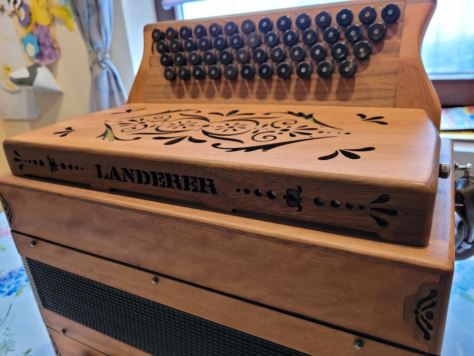 Steirische Harmonika Ziach Landerer Deluxe Pro 50/22 ADGC in Hohenwart