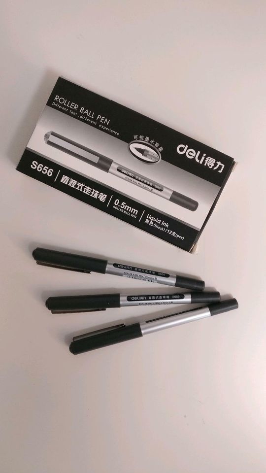 deli Roller Ball Pen  Stifte 0.5mm Tintenroller  S656 in Osnabrück