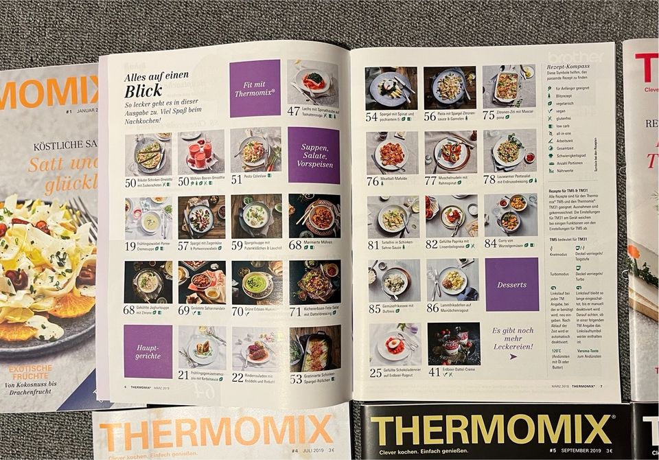 Thermomix Rezepthefte 2019 in Herzogenrath