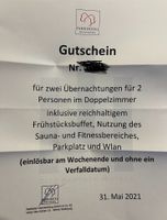 Gutschein 4* Parkhotel Wolfsburg 2 Übernachtung 2 Pers. Frü Rostock - Evershagen Vorschau
