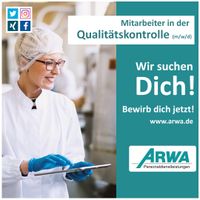 Qualitätsprüfer - rollende Woche (m/w/d) - ARWA Halle S. Sachsen-Anhalt - Halle Vorschau