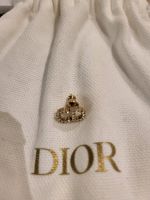 Christian Dior CD  Single Stud Ohrring Neu Kristall Gold Sachsen - Dohna Vorschau