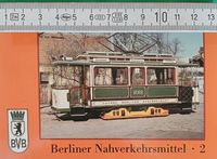 BVB Postkartenserie Berliner Nahverkehrsmittel 2 Berlin - Niederschönhausen Vorschau