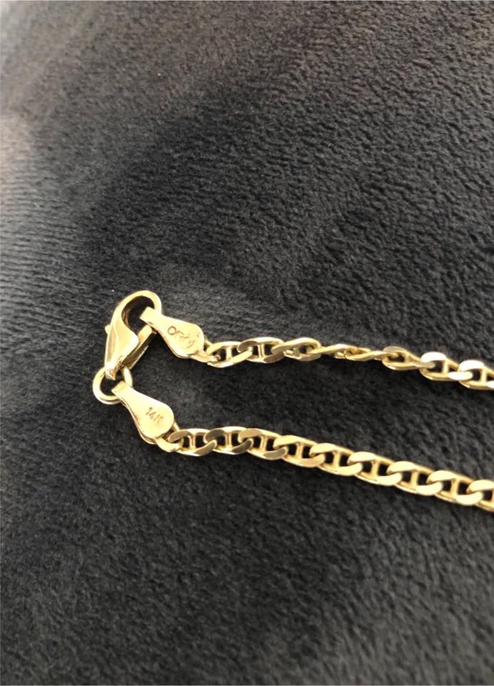 Goldkette Anhänger 585 14K Taufe Kinder Waage Gold Sternzeichen in Bremen