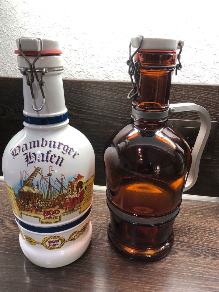 1 x BIERKRUG - BIERKANNE - BIERSYPHON in Denkte