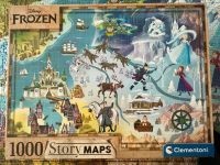 Clementoni Puzzle Disney Frozen Story Maps 1000 Teile Harburg - Hamburg Neugraben Vorschau