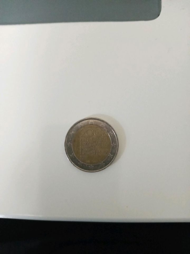 2 Euro münze in Hamburg