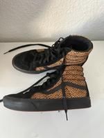 Vans high Brown mit schwarzen Punkten Berlin - Pankow Vorschau