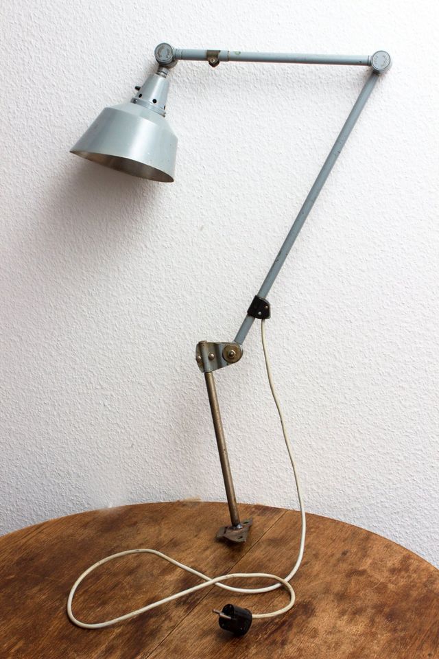 Midgard Gelenklampe*Werkstattlampe 1950er in Chemnitz