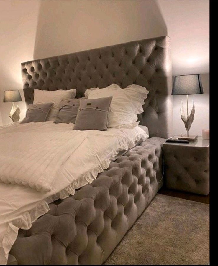 ‼️Chesterfield Design  160x200 180X200 Boxspringbett Polsterbett in Berlin