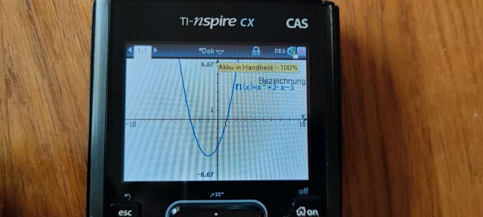 Texas Instruments TI nspire CX CAS Taschenrechner Graph in Gevelsberg