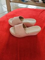 Pantoletten Damenschuhe rosa gr 38 sandalen Schleswig-Holstein - Ellerau  Vorschau