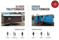 Vermietung Toilettenwagen, WC-Wagen, Toilettenanhänger Hessen - Eiterfeld Vorschau